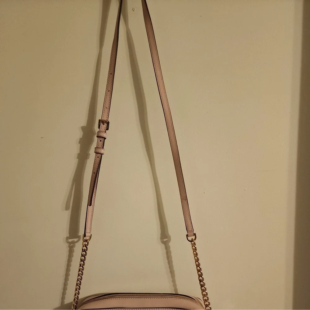 Stunning Blush Pink Michael Kors Purse Great For A Night On The Town.